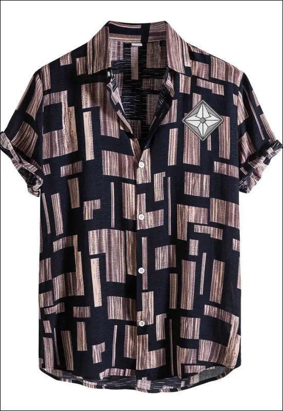 Cool Short Sleeve Button Up e18.0 | Emf - Men’s Button-Up