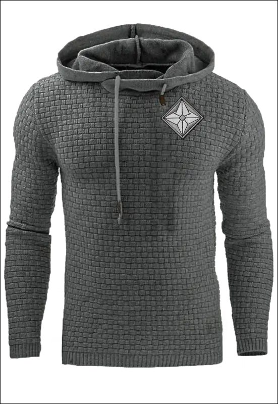 Lightweight Pullover Hoodie e6.15 | Emf - Small / Dark Gray