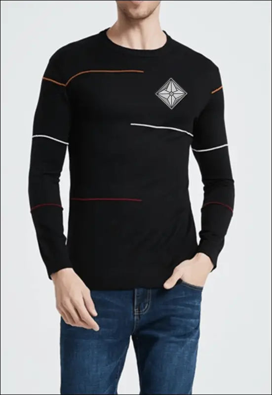 Lightweight Sweater e31.0 | Emf - Small / Black - Men’s