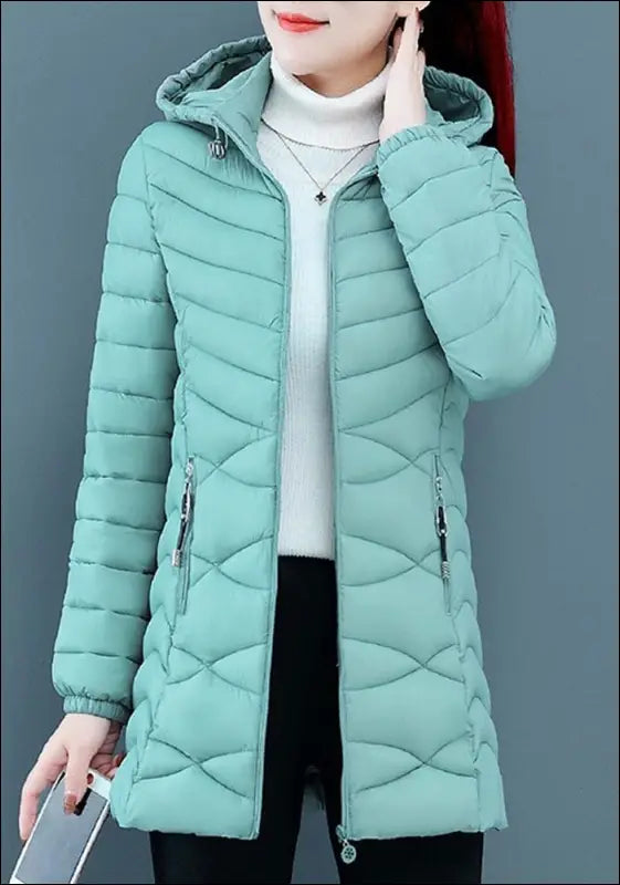 Long Puffer Aura Shield Coat e10.35 | Emf - Medium / Hidden