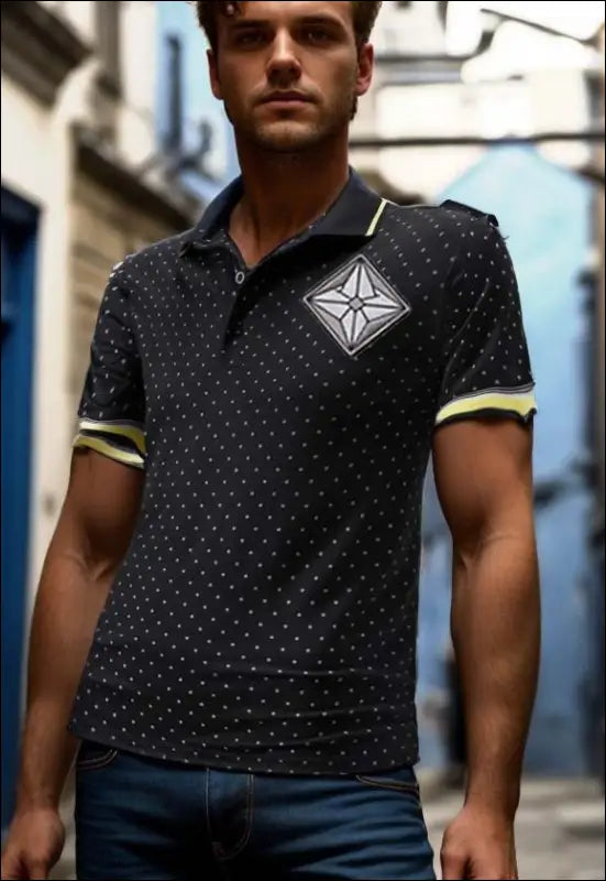 Preppy Short Sleeve Polo e22.0 | Emf - Small / Black