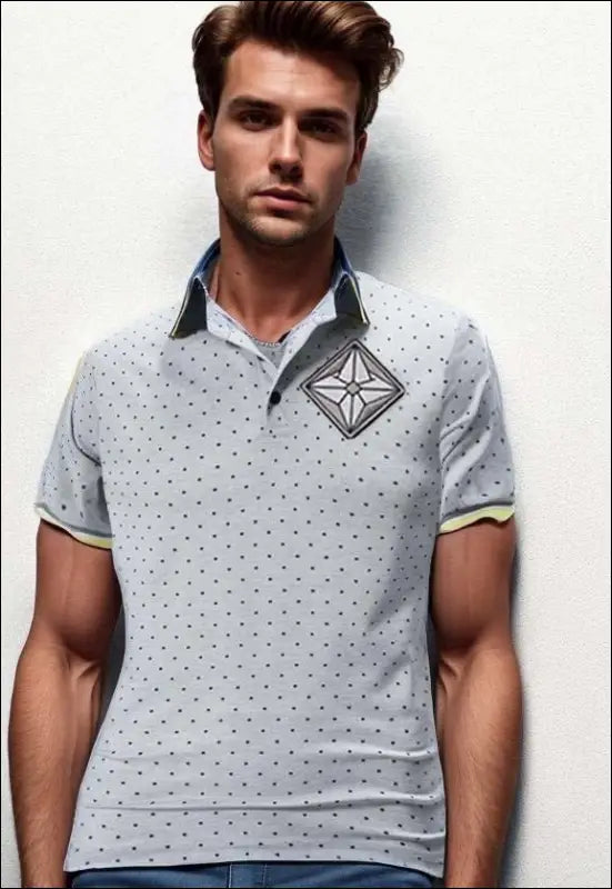 Preppy Short Sleeve Polo e22.0 | Emf - Small / Light Gray