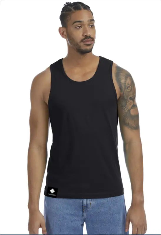 Rebel | Men’s Faraday Silver Lined Emf Proof Tank Top