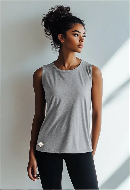 Rebel | Women’s Faraday Silver Lined Emf Proof Tank Top