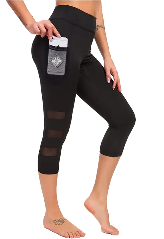 Running Capri Leggings e3.0 | Emf Clearance - Small / Black