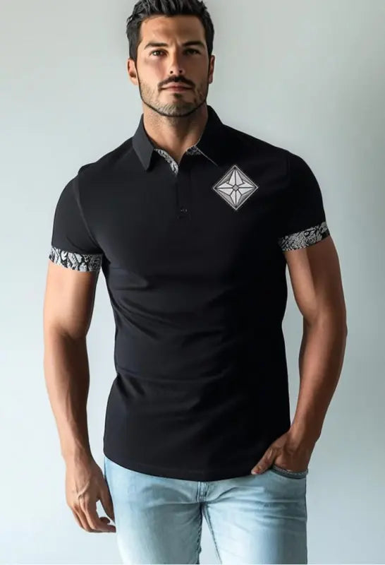 Strax | AuraShield | Men’s | Short-Sleeved Polo Shirt e48